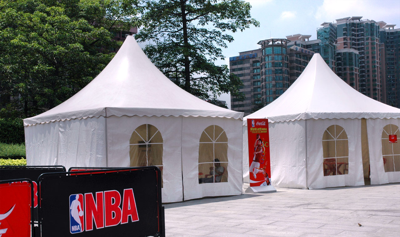户外篮球场-NBA选秀庆祝派对于2015年举行