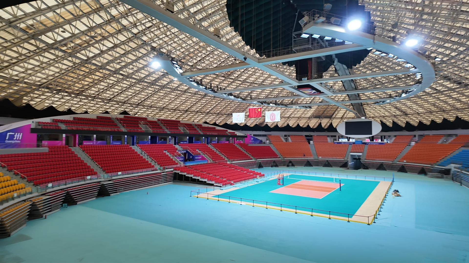 第十五届全运会排球项目即将启幕 广州建廷为男子U18排球赛事保驾护航