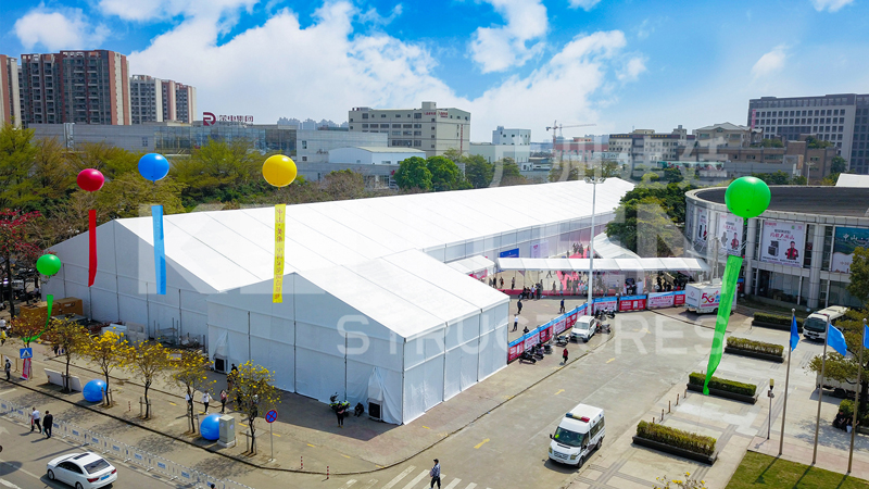 广州建廷 A 型篷房：适配现代模块化专业运动场馆解决方案