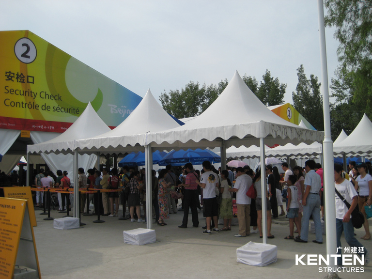 建廷篷房全力支持2008北京奥运会