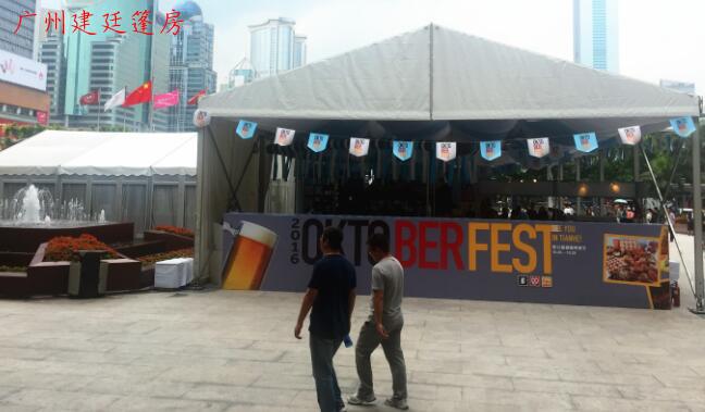 德国啤酒节大篷房现场图