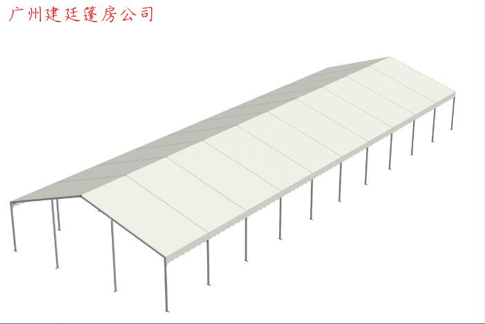 A型篷房效果图-跨度10米