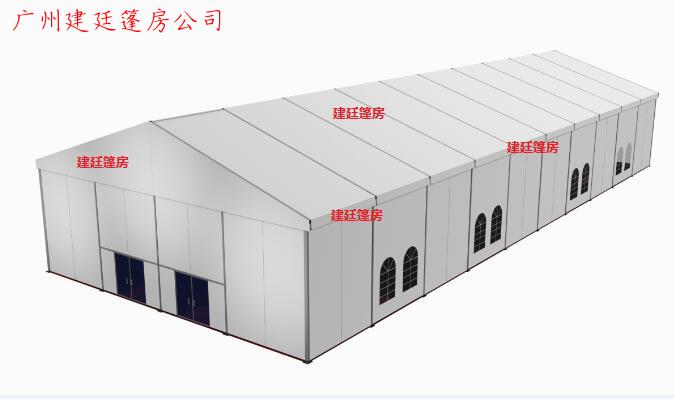 A字型篷房效果图-跨度20米