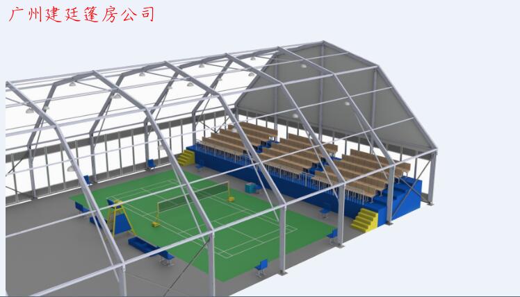 装配式体育场馆-室内羽毛球场