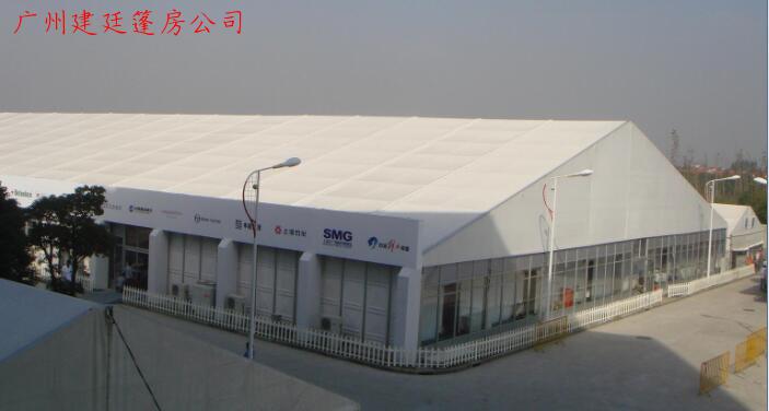 双层篷房-跨度35米x 长度55米x边高6米