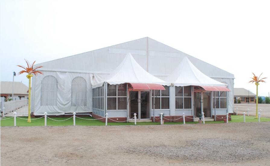 建廷篷房在临时仓库、临时建筑、临时房屋中的应用