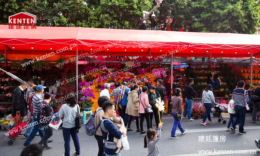 花市篷房-2020广州海珠区迎春花市