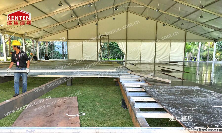 活动篷房-跨度30米x长度50米x边高4米
