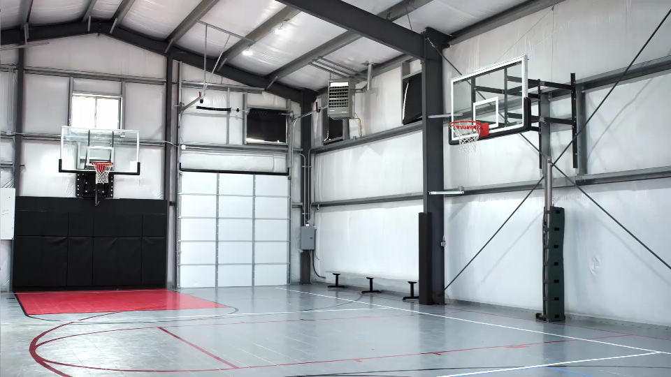 篮球篷房-铝合金篮球大棚